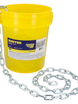 150849 - Cadena grado 30 galvanizada 25 kg, 1/4" Surtek