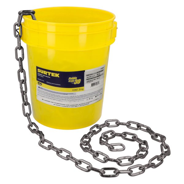 150859.jpg 150859 - Cadena grado 30 pulida 25 kg, 1/4" Surtek
