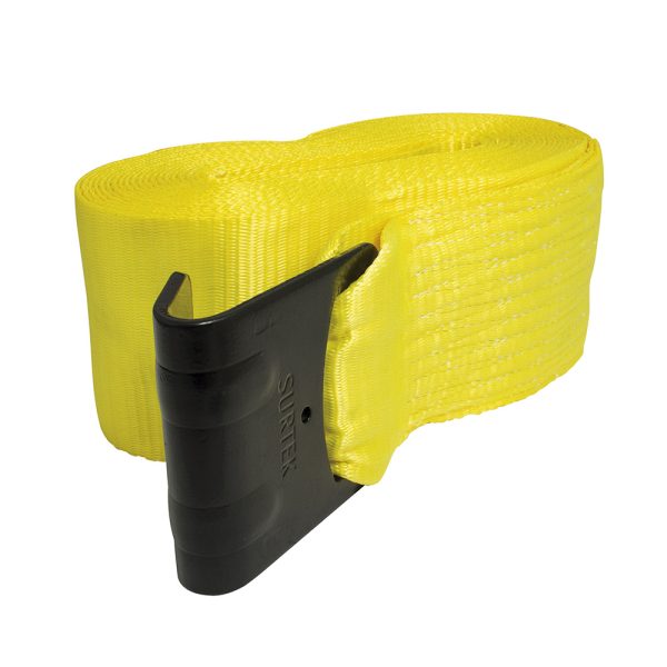 151136.jpg 151136 - Banda para malacate con gancho plano, 4" x 9 m Surtek