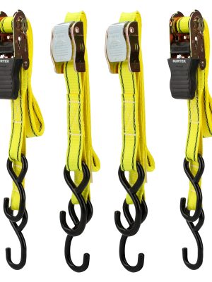 151151.jpg 151151 - Juego de sujetadores tipo matraca y hebilla, 4 piezas Surtek