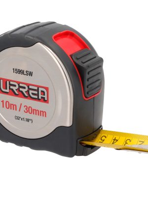 1599LSW - Flexómetro con carcasa de acero inoxidable 10 m x 30 mm Urrea