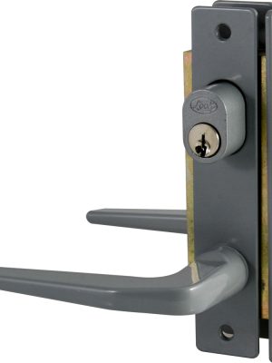 15CL.jpg 15CL - Cerradura clásica para puerta de aluminio función sencilla, gris, llave estándar Lock