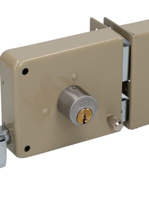 16CS.jpg 16CS - Cerradura de sobreponer función instala fácil, derecha, llave estándar, blíster Lock