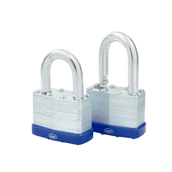 17CA - Juego de candados laminados 50 mm, llave estándar, 2 piezas Lock