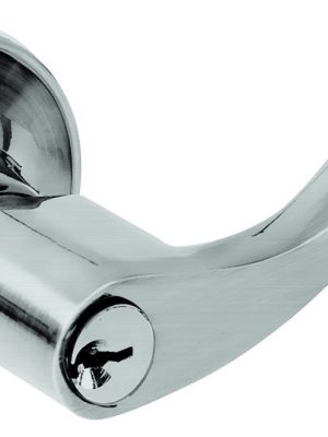 17MA.jpg 17MA - Manija tubular curva función baño, níquel satinado, llave estándar, blíster Lock