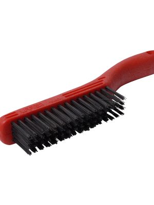 1885CR - Cepillo de alambre de acero reforzado con 4x16 filas de pinceles con mango Urrea