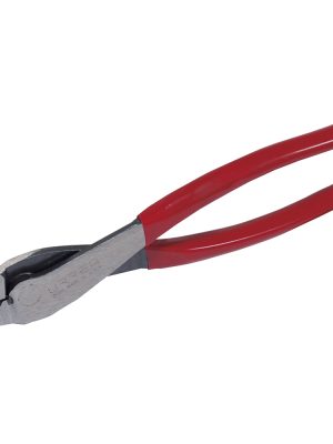 208G.jpg 208G - Pinza para electricista con mango rubber grip de 9-1/2" alta palanca poncha terminal Urrea