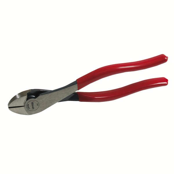 208GM - Pinza para electricista con mango rubber grip de 8" corte diagonal alta palanca Urrea