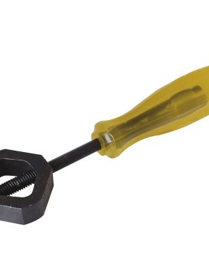 2108A.jpg 2108A - Porta cincel cuadrado con mango ergonómico de plástico 8-1/2" Urrea