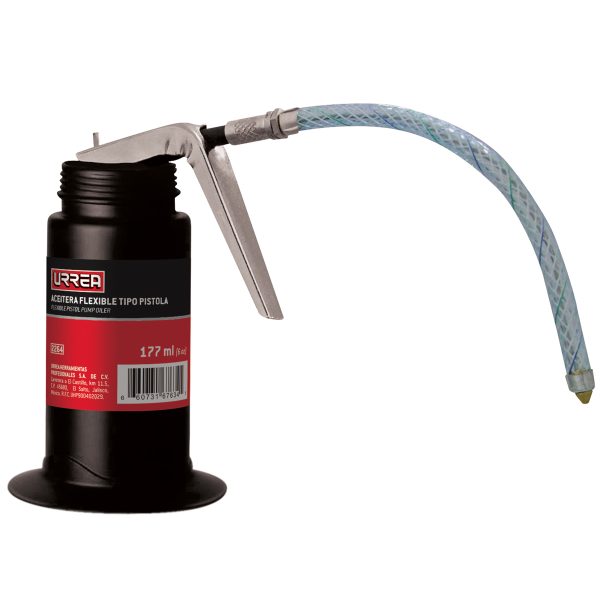 2266 - Aceitera flexible tipo pistola de 177 ml Urrea