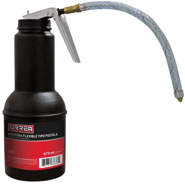 2267 - Aceitera flexible tipo pistola de 473 ml Urrea