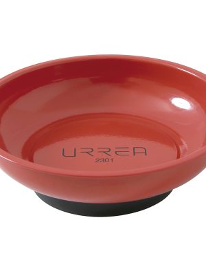 2302 - Charola magnética con cubierta de pintura electrostática, redonda 15 cm Urrea
