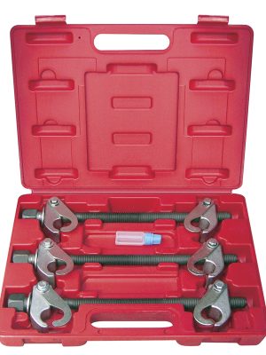 2323A - Juego de opresores para resortes de suspensión Macpherson, 9 piezas Urrea