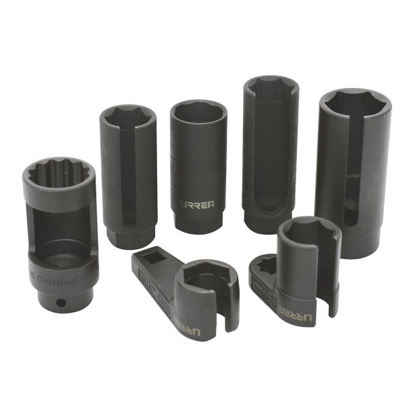 2330S.jpg 2330S - Juego de dados para sensores de oxígeno y aceite, 7 piezas Urrea