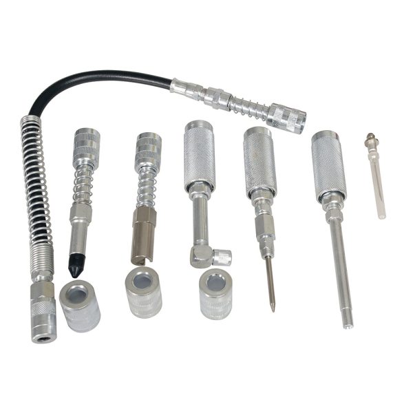 23600.jpg 23600 - Juego de accesorios para inyector de grasa, 7 piezas Urrea