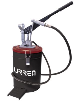 23621.jpg 23621 - Inyector de grasa con cubeta de presión variable de 10 kg, 4,000 PSI Urrea