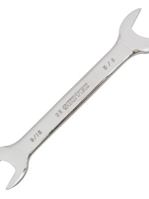 26 - Llave española pulido espejo en pulgadas, 9/16" x 5/8" Surtek