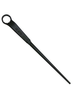 2624HL - Llave acodada de alta palanca fosfatizada con cola en pulgadas, 12 puntas, 1-1/2" Urrea