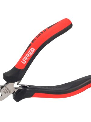 28140X.jpg 28140X - Pinza para electrónica con mango antiestático corte diagonal de 4-1/2" semi larga Urrea