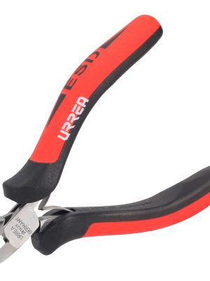 28142X.jpg 28142X - Pinza para electrónica con mango antiestático corte diagonal de 4-1/2" punta delgada Urrea