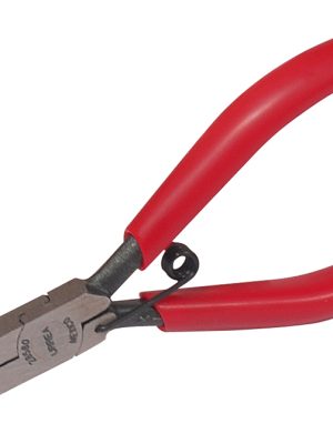 28580.jpg 28580 - Pinza para electrónica con mango rubber grip de 4-3/4" plana lisa Urrea