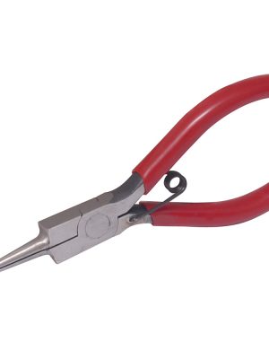 28641.jpg 28641 - Pinza para electrónica con mango rubber grip de 5-5/8" punta aguja recta Urrea