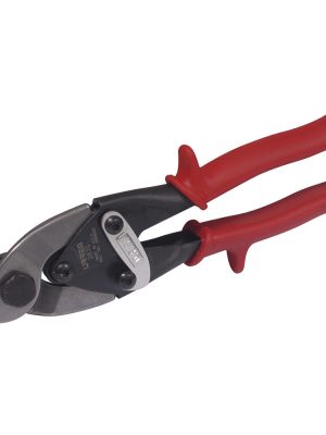 287G - Tijera corta cable y alambre de acero con mango rubber grip, 9" Urrea