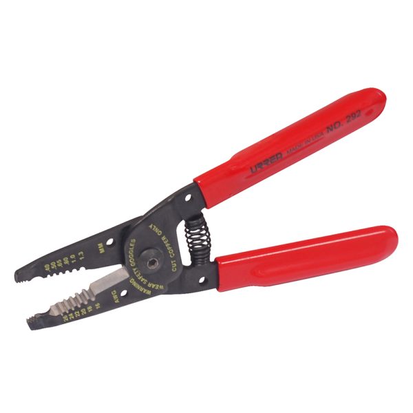 292 - Pinza pelacable con mango air cushion 16-26 AWG de 6-3/4" alta palanca Urrea