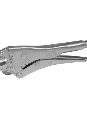 292WR - Pinza de presión de 10" quijada curva con corta alambre Urrea