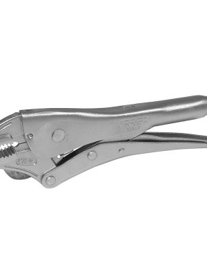 293WR - Pinza de presión de 5" quijada curva con corta alambre Urrea