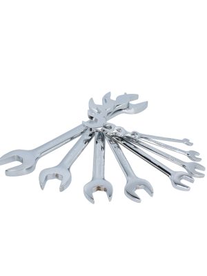 3000IM.jpg 3000IM - Juego de llaves españolas pulido espejo métricas, 9 piezas en rack Urrea