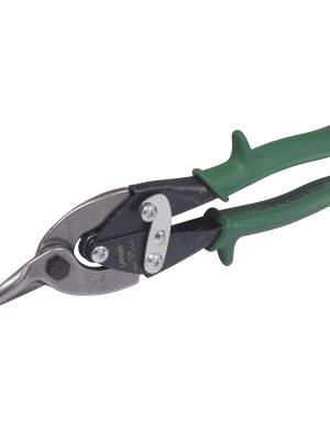 303R - Tijera para hojalatero tipo aviación derecha con mango rubber grip, 10" Urrea