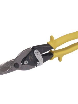 303S - Tijera para hojalatero tipo aviación recta con mango rubber grip, 10" Urrea