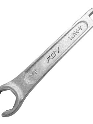 3574T - Llave para tanque de gas cromada 7/8" Foy