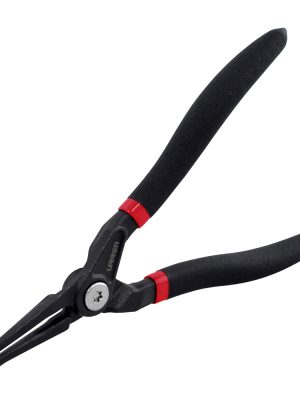 368G - Pinza para anillos de retención con mango de vinil forjadas tipo externo ángulo de 0° Urrea