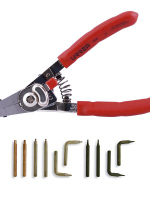 382.jpg 382 - Pinza para anillos de retención con puntas intercambiables, 11 piezas Urrea