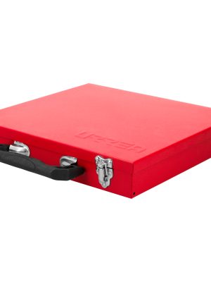 4019 - Caja metálica usos múltiples color rojo 12" x 11" x 2" Urrea