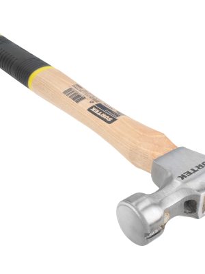 408CG - Martillo de uña curva pulido con mango de madera, 8 oz Surtek