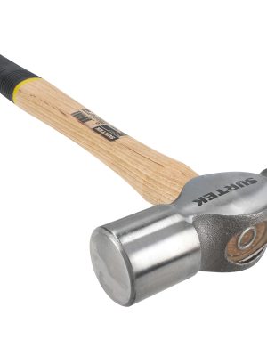 40SG - Martillo pulido de bola con mango de madera con grip de 18", 40 oz Surtek