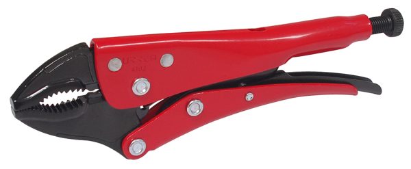 4102 - Pinza de presión de 9-1/4" quijada curva Urrea