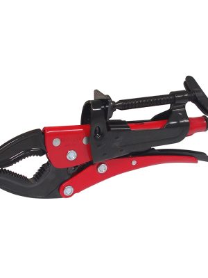 4102UR.jpg 4102UR - Pinza de presión de 10" quijada universal con soporte para banco Urrea