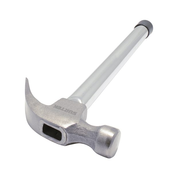 416T - Martillo de uña curva con mango tubular de 13", 16 oz Surtek