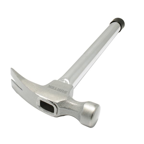 416TR - Martillo de uña recta con mango tubular de 13", 16 oz Surtek