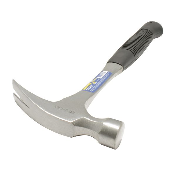 416XR - Martillo de uña recta forjada en una pieza con mango de neopreno de 13", 16 oz Surtek