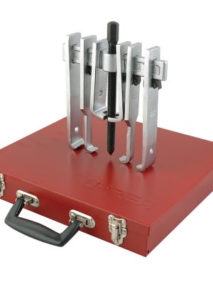 4213B - Extractor quijada recta tipo "A" 6 ton, 13 piezas en caja metálica Urrea