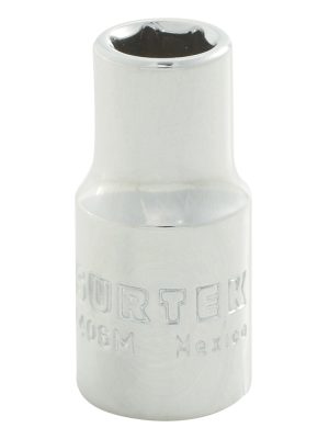 4406M.jpg 4406M - Dado cuadro de 1/4", 6 puntas, métrico, 6 mm Surtek