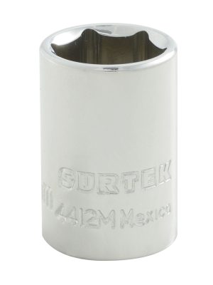 4412M.jpg 4412M - Dado cuadro de 1/4", 6 puntas, métrico, 12 mm Surtek