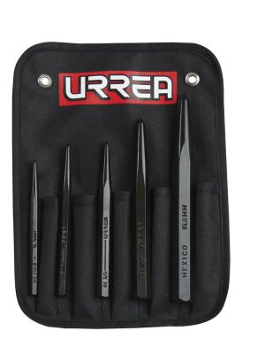 44A - Juego de puntos para centrar y marcar 50°, 5 piezas Urrea