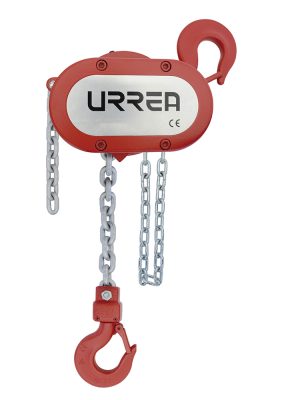 46302.jpg 46302 - Polipasto manual con freno de acción inmediata 1 ramal, 2 ton, cadena 3 m Urrea