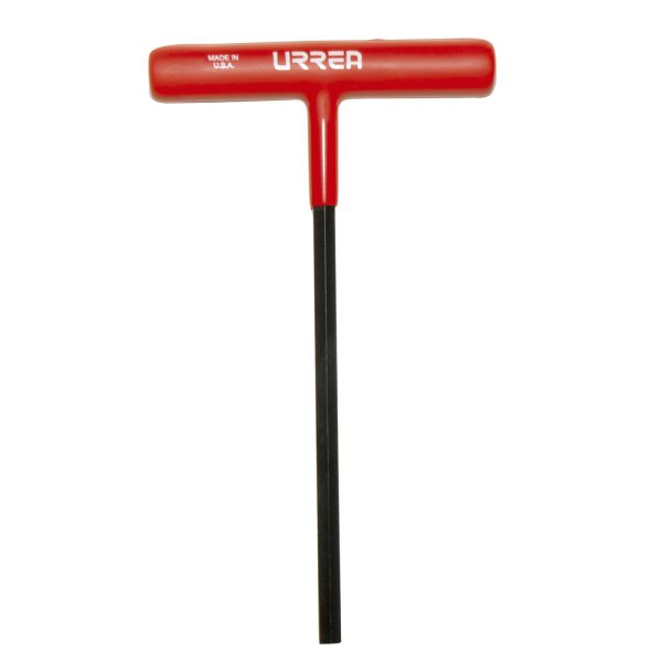 46407GP - Llave hexagonal corta tipo "T" ergonómica en pulgadas, 7/64" Urrea